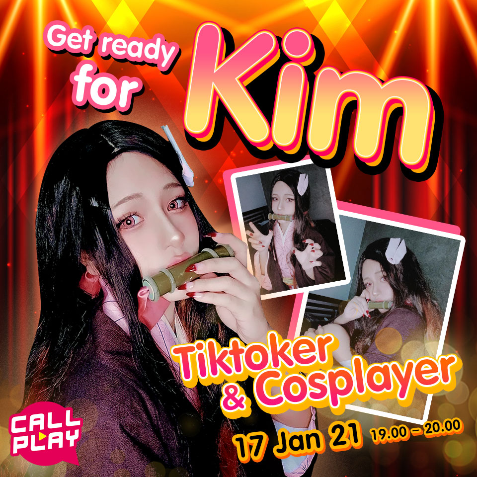 Get ready for Tiktoker & Cosplayer Kim